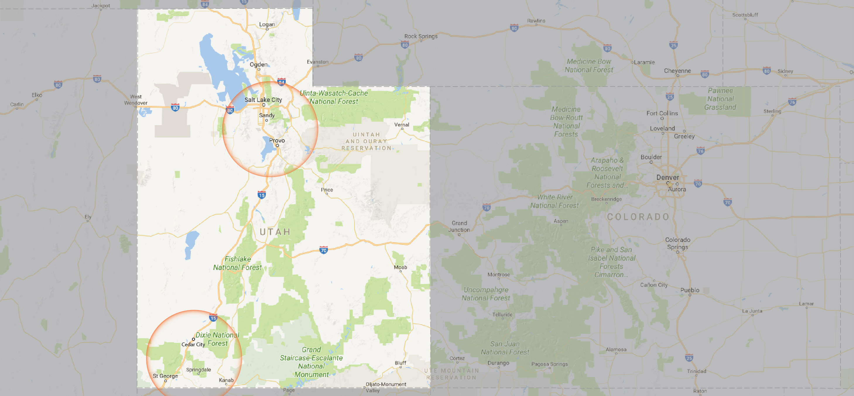 North Star Restoration Co. location map